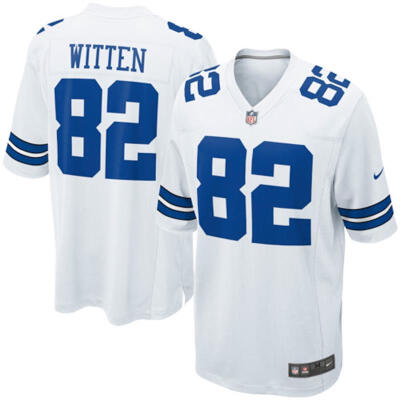 

Youth Football Jersey Dallas Cowboys Jason Witten White Game Jersey