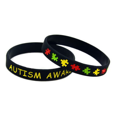 

Autism Awareness Silicone Wristband Bracelet Jewelry Gifts