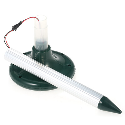 

Solar Powered Snakes Repeller Solar Powered Ultrasonic Snakes Rodents Repeller with LED Light Outdoor Moles Voles Repellent Reptil
