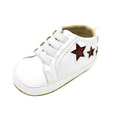 

Newborn Baby Toddler Infants Girls Boys Shoe Star Soft Anti-slip Shoes
