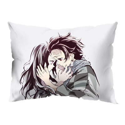 

redCherry Anime Demon Slayer Kimetsu no Yaiba Square Throw Pillow Case Cushion Cover