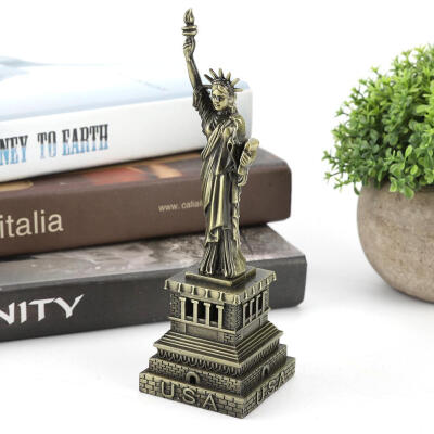 

Greensen Statue Of Liberty Metal Building Model Desk Decoration Gift Famous Building Model Decoration Gift Famous Building