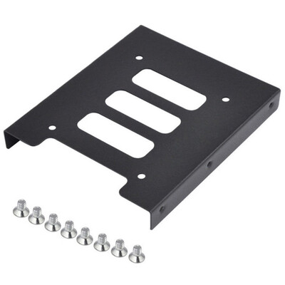 

SpedCrd 25 Inch To 35 Inch Hard Disk Holder SSD Bracket with 8pcs Screw