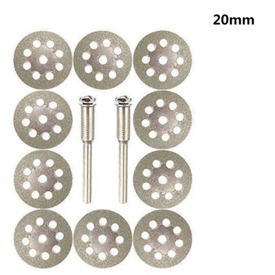 

〖Follure〗10PCS Diamond Cutting Wheel Saw Cut Off Discs Set Tool Replacement