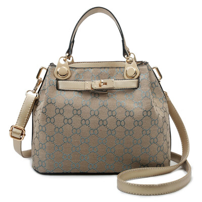 

Ladies bag Printed bucket bag shoulder bag Messenger bag small backpack