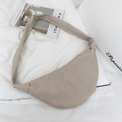 

Summer minimalist bag ins foreign style Joker womens new 2019 fashion dumplings shoulder bag Messenger bag