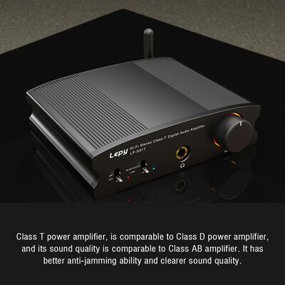Lepy HiFi Stereo Bluetooth42 Class T Digital Audio Amplifier Power Amplifier Mini Home Stereo Audio Amp 50W2 LP-S51T
Lepy HiFi Stereo Bluetooth42 Class T Digital Audio Amplifier Power Amplifier Mini Home Stereo Audio Amp 50W2 LP-S51T