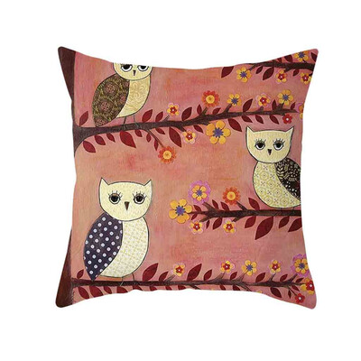 

〖Follure〗Natural Pattern Printing Dyeing Sofa Bed Home Decor Pillow Cover Cushion Cover