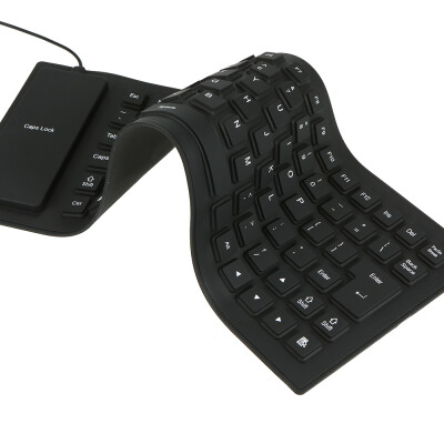 

85 Keys Flexible Keyboard USB Interface Foldable&Portable Dustproof Waterproof Quiet