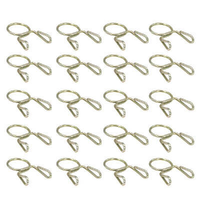 

20X Fuel Line Hose Tubing Spring Clip Clamp 7mm For Motorcycle ATV Scooter