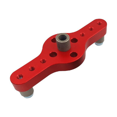 

Aluminum Alloy Woodworking Straight Hole Self Centering Drill Guide for Carpenter with 6810mm Bushings