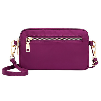

Tailored Womens Fashion Simple Pure Color Single Shoulder Messenger Bags