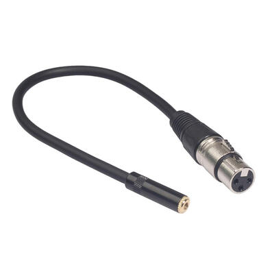 

03m XLR 35 Audio Cable XLR Female to 35mm Female Audio Extension Cord