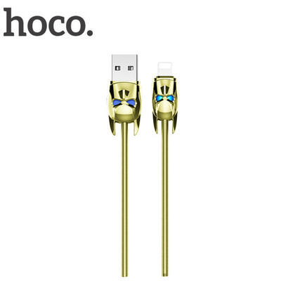 

HOCO Cool Shadow Knight Style Spring USB Charging Data Cable For IPhone