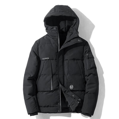 

Gobestart Mens Autumn Winter Hoodie Camouflage Warm Jacket Packable Light Top Quality Coat