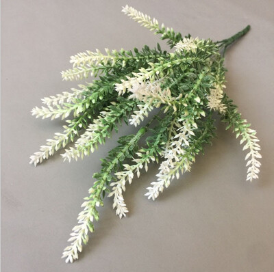 

Artificial Lavender Flowers make a bountiful flower nearly natural fake plant to brighten up your home party&wedding decor