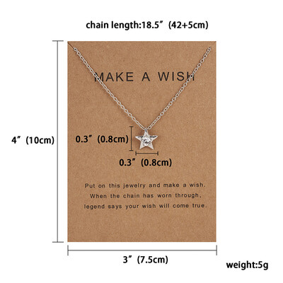 

Rhinestone Butterfly Stars Moon Starry Pendant Necklace Clavicle Bones Pendant Short Chocker Necklace Women Men Unisex Jewelry