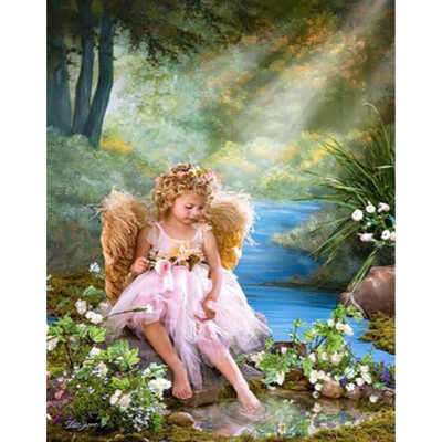 

Gobestart 5D Embroidery Paintings Rhinestone Pasted DIY Diamond Painting Cross Sti