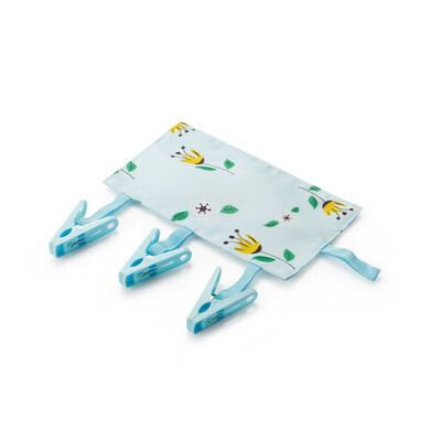 

〖Follure〗Portable Socks Dry Cloth Travel Portable Folding Cloth Hanger Clips