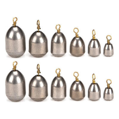 

12Pcs Fishing Sinkers Weights Set Fishing Accessories 4g 7g 10g 14g 20g 28g