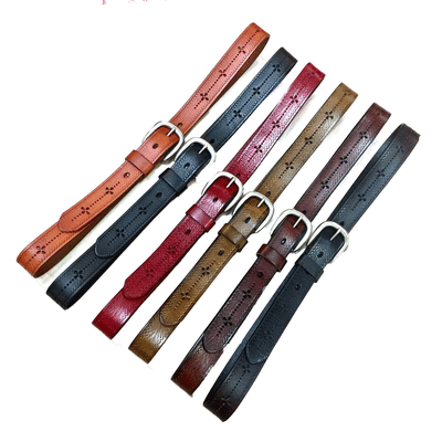 

Belt female pin buckle waist layer leather rivet jeans belt