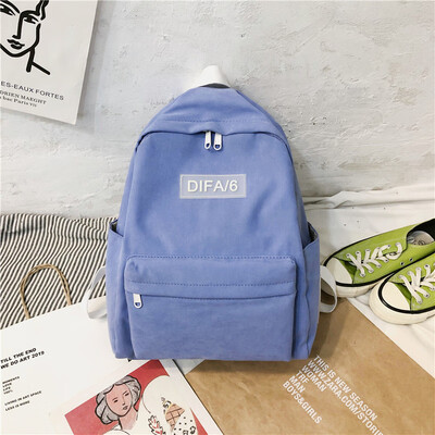 

ins bag girl Korean version of high school students Japanese Department of Simple Sen junior high school students waterproof backp