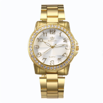 

Hot fashion creative rhinestone inlaid ladies alloy