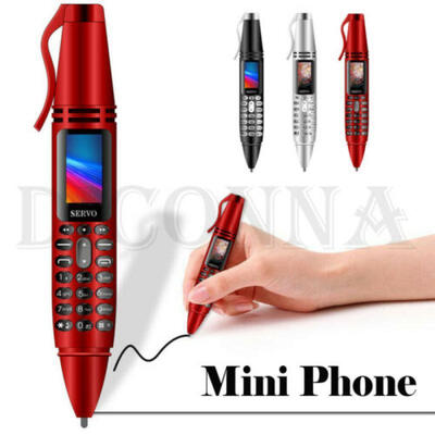 

Servo K07 Mini Screen Pen Mobile Phone Dual SIM Card Bluetooth Dialer 500wPixels