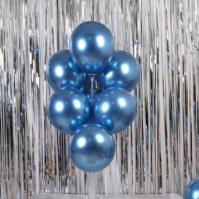 

Gobestart 50Pcs Chrome Shiny Metallic Latex Balloons for Birthday Wedding Grad Party