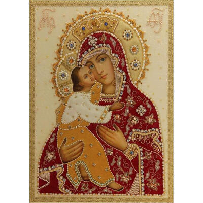 

5D DIY Crystal Diamond Painting Religion Cross Stitch Kit Embroidery Mosaic