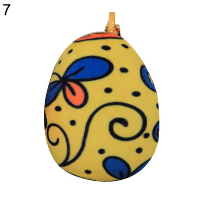 

Lovely Colored Easter Egg Pendant Plush Toy Children Gift Party Home Decoration