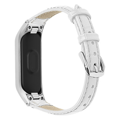 

ECSEM Slim Genuine Leather Strap Watch Band for Samsung Galaxy fit-e SM-R375 Smart Watch
