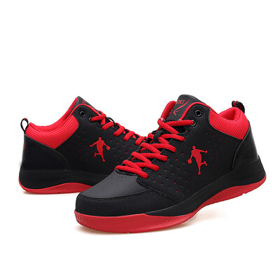 

Mens high to help large size basketball shoes shock absorption non-slip wear-resistant boots casual outdoor sports shoes