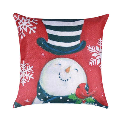 

Christmas Xmas Santa Sofa Throw Cushion Pillow Cover Case Home Decor Gifts