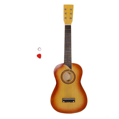 

Ktaxon New 21" 23" 25" 6 Strings Beginner Practice Acoustic Guitar Musical Instrument Child Kids Gift