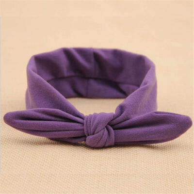 

Cute Baby Headband Toddler Kids Girls Bow Hairband Turban Knot Rabbit Headwear