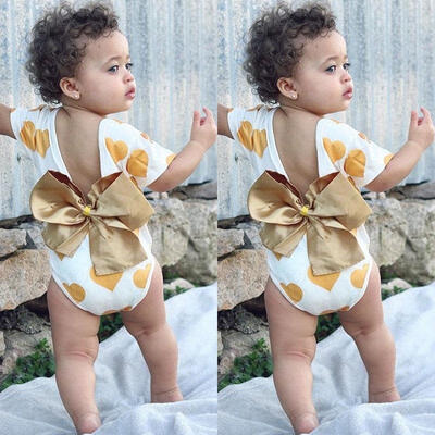 

Cute Newborn Infant Baby Girl Romper Bodysuit Jumpsuit Outfits Sunsuit Clothes