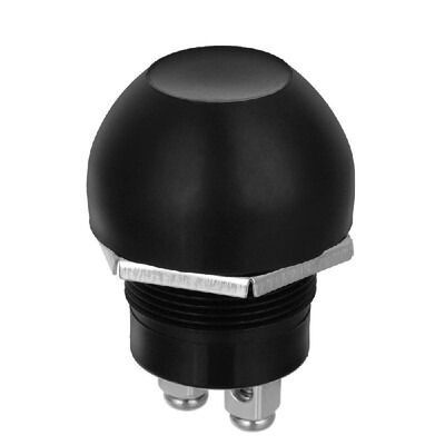 

Waterproof Switches Momentary Push Button Switches OFF ON Reset Push Button Switch Black for Car Boat 1224V10A