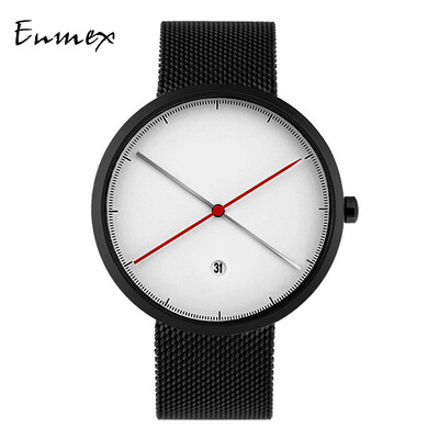 

Tanabata Gift Enmex Creative Design Minimal Two-pin European&American Style Watches Bauhaus Style Watches
