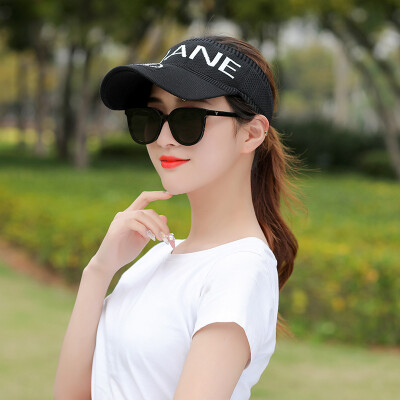 

Empty top hat womens spring&summer leisure Korean mix&match sweet letter baseball cap knitting cap outdoor sun hat