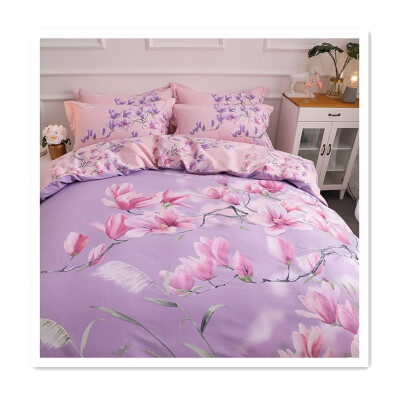 

Trendy stylish practical small clear four-piece set of sheets