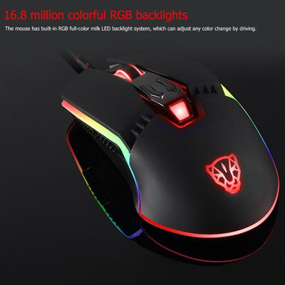 

Motospeed V20 Gaming Mouse Wired 5000DPI RGB Backlight Optical Mouse for PC