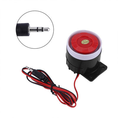 

Greensen DC 12V Wired Mini Alarm Horn Home Security 110 dB Sound Alarming System