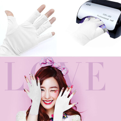 

Toponeto New Nail Art Manicure Anti UV Glove for UV Light Lamp Radiatio
