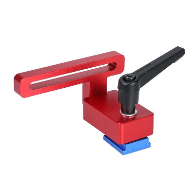 

30 Chute Aluminum alloy T-tracks Woodworking Miter Track Stop Chute Stopper for Woodworking Workbench