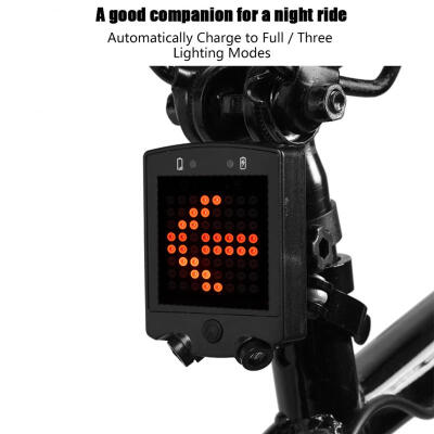 

Greensen LED Bicycle Bike Turn Signals Rear Tail Warning Light USB Rechargeable Wireless Remote