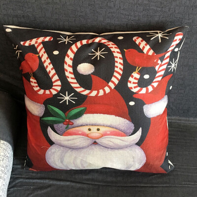 

Tailored Christmas Pillow Case Sofa Waist Throw Cushion Cover Home Decor A