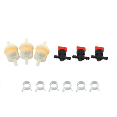 

Greensen Fuel Gas Tank Shut Off Valves Filters Clamps Garden Brush Cutter Lawnmower Accessory