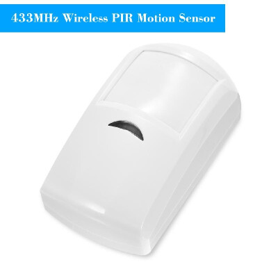 

433MHz Wireless PIR Motion Sensor Passive Infrared Detector For Home Burglar Security Alarm System Without Batteries
