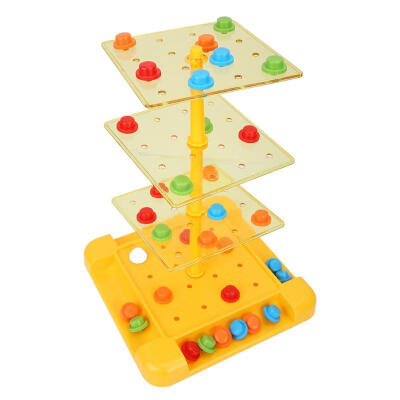 

Greensen 4-in-a-row Tic-Tac-Turn Board Game Gifts & Toys for Parent-child Family Interaction